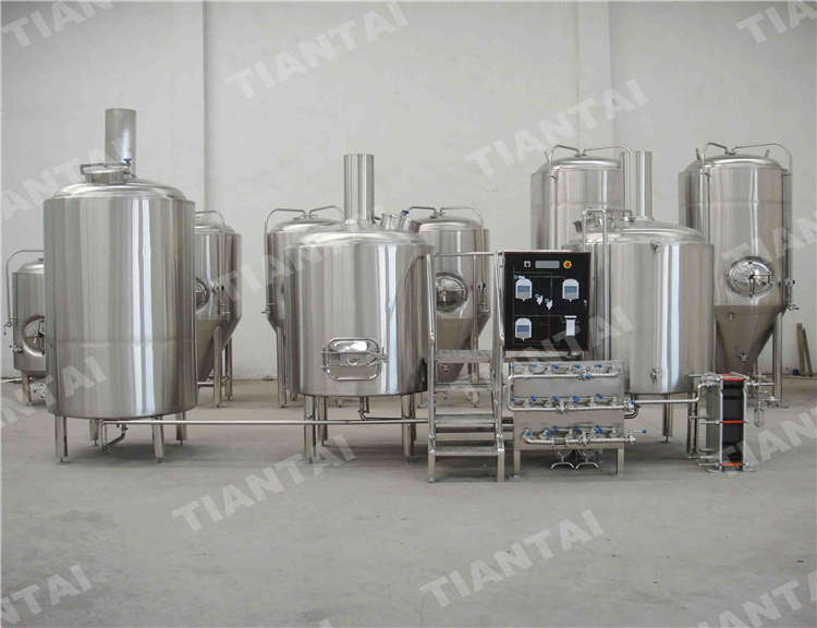 8 bbl Three vessel brewhouse equipment